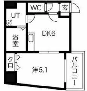 ES-Grande Minamimorimachi【1階】の間取り