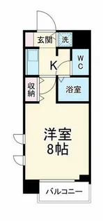 グランドパレス京都烏丸五条【5階】の間取り