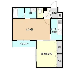 サンコート東札幌壱番館【303号室】の間取り