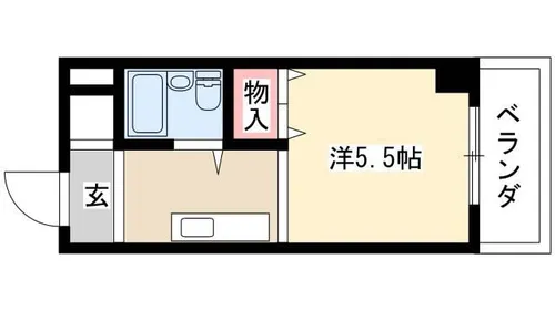 メゾンドエトワール【5階】の間取り