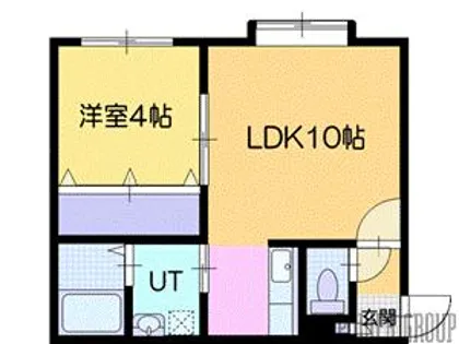 KHモード【1階】の間取り