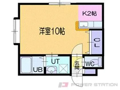 オリーブ【1階】の間取り