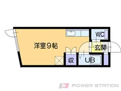 ノースシティ大麻Ⅲ【2階】の間取り