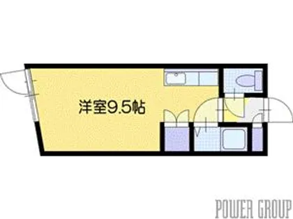 ノースシティ大麻Ⅲ【2階】の間取り