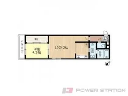 ブリーゼ千歳本町【1階】の間取り