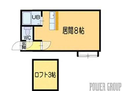 アムス桜E【3階】の間取り
