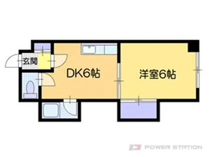 セレノ嵐山【4階】の間取り
