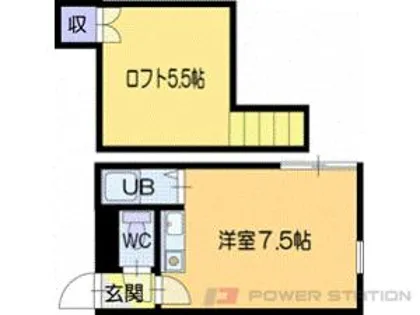プルミエール【1階】の間取り