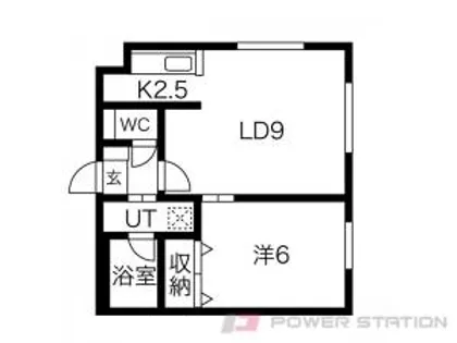 グラシアスⅡ【1階】の間取り