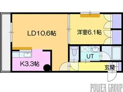 フェリーチェ相生【1階】の間取り
