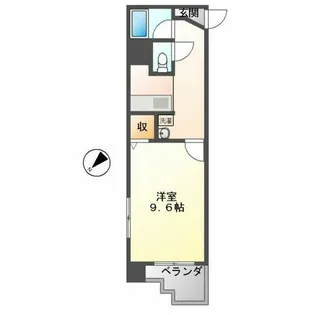 鶴舞パークヒルズ【11階】の間取り