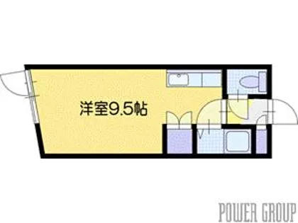 ノースシティ大麻Ⅲ【2階】の間取り