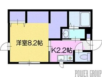 パルメゾン文京台東町【2階】の間取り
