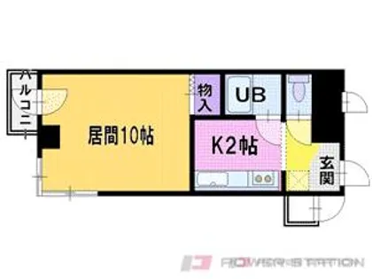 カサ・デ・ミオ【4階】の間取り