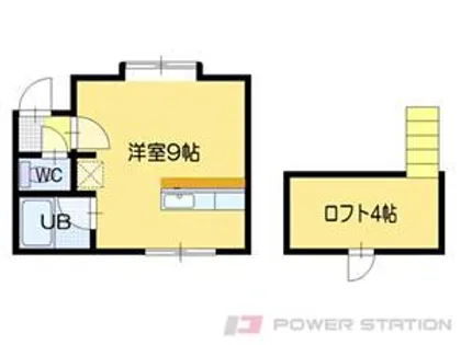 Dan De Lion【2階】の間取り