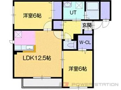 セント・プレリーⅣ【1階】の間取り