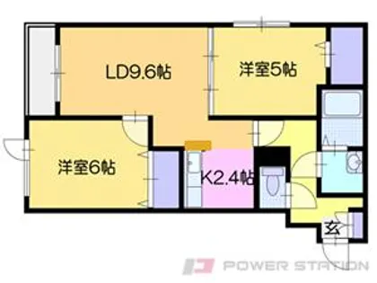 カーサアイ【4階】の間取り