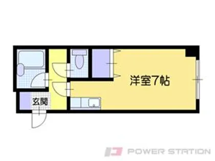 ステーションハイツ【7階】の間取り