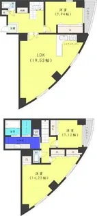 インフィニティ【12階】の間取り
