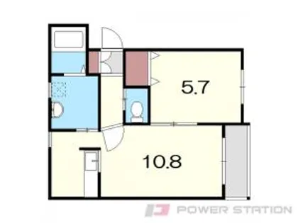 エターナルメイソンA【2階】の間取り