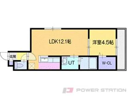 ルーチェ千歳本町【4階】の間取り