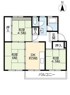 UR岩成台【0270304号室】の間取り