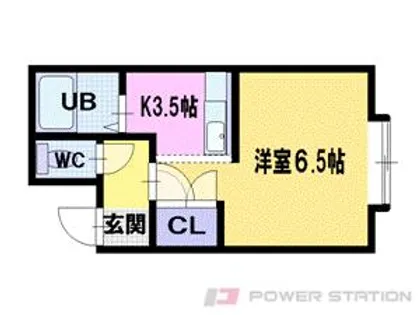 サンコート【1階】の間取り