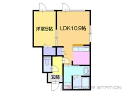 ルーチェ【1階】の間取り