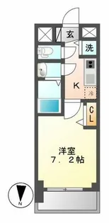 プレサンス丸の内雅殿【901号室】の間取り