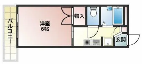 ラコンテ西明石【508号室】の間取り