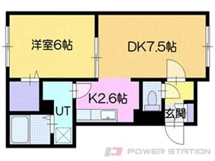 フォレストフォート1【3階】の間取り