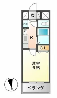 プレサンス久屋大通公園サウス【8階】の間取り