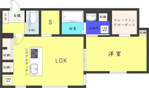 R-fino札幌桑園【3階】の間取り