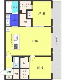 R-fino札幌桑園【3階】の間取り