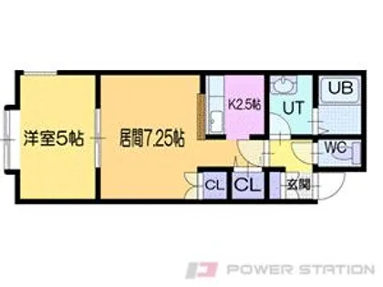 ヴィアス【1階】の間取り