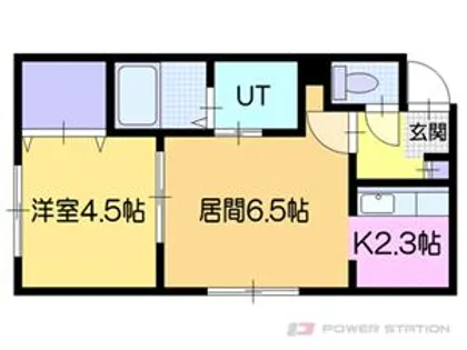 グラシアス【1階】の間取り