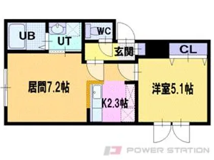 レーベンハイム【3階】の間取り