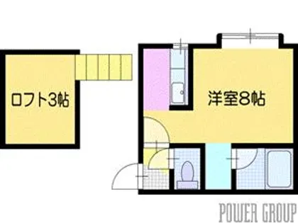 シンフォニー【3階】の間取り