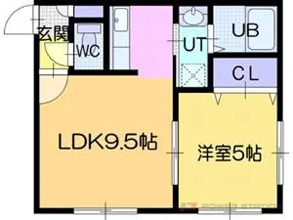 SET泉町(セット泉町)【1階】の間取り