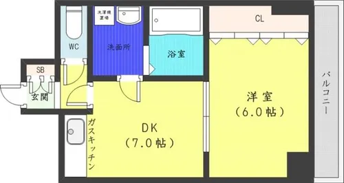 ル・ノルド【10階】の間取り