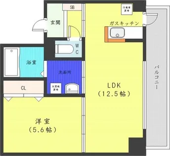 プリズムヴィラ【3階】の間取り