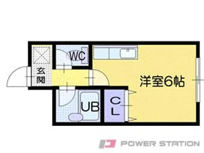 ステーションハイツ【6階】の間取り