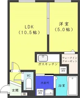 北海道札幌市中央区南四条西14丁目【マンション】の間取り