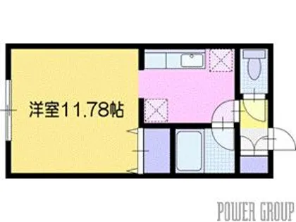 パルコート【1階】の間取り