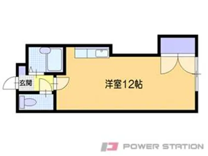 オーシャンハイツ大東【5階】の間取り