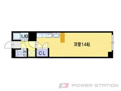 パワービル大麻駅前【5階】の間取り