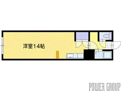 パワービル大麻駅前【3階】の間取り