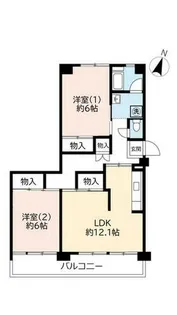 URポートアイランド【0660602号室】の間取り