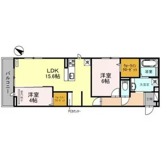 raffinato金剛【2階】の間取り