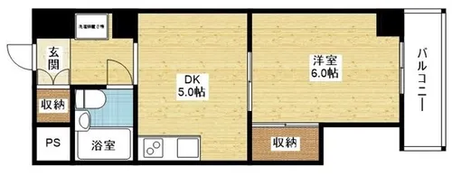 クリテリオン新大阪【11階】の間取り